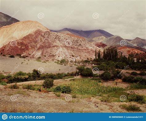 Argentina Jujuy Province Purmamarca View Of The Hill Of Seven Colors