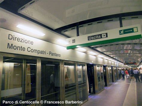 Urbanrailnet Europe Italy Metropolitana Di Roma Rome Metro