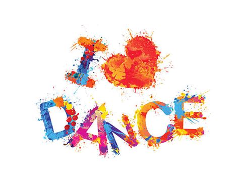 Best Pictures Of The Word Dance Illustrations Royalty Free Vector