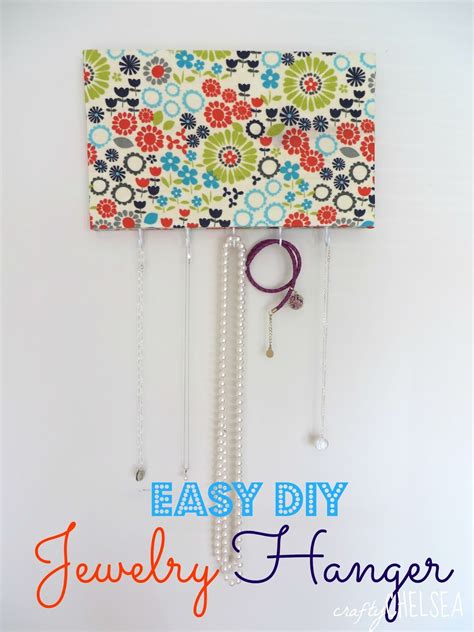 Easy Diy Jewelry Hanger A Simple Tutorial With Just A Few Cheap