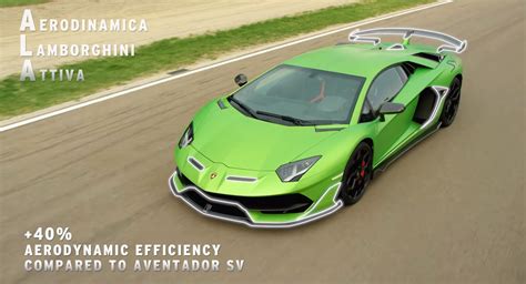 Lamborghini Details Aventador Svjs Active Aero Magic On Video Carscoops