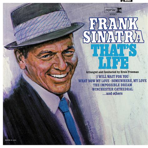 Frank Sinatra That S Life Pitman Pressing Vinyl Discogs
