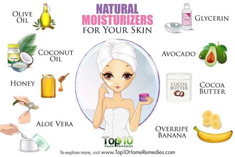 10 Natural Moisturizers For Your Skin Natural Moisturizer
