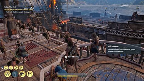 Follow That Boat Assassin S Creed Odyssey Quest