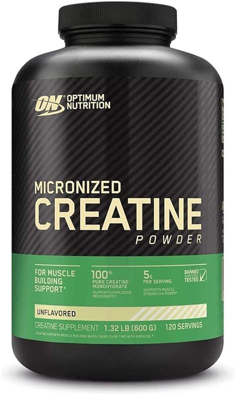 Optimum Nutrition On Micronized Creatine Monohydrate Powder