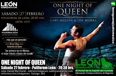Queen En México One Night Of Queen Concierto Sábado 27 De