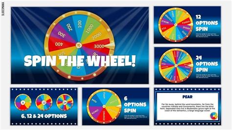 Spinning Wheel Template For Google Slides Printable Word Searches