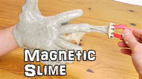 How To Make Magnetic Slime Using Elmers Glue And Iron Filings