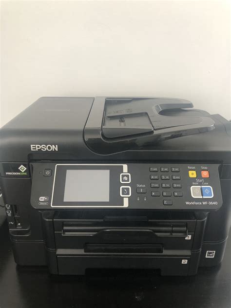 Epson Workforce Wf 3640 All In One Wireless Color Printercopier