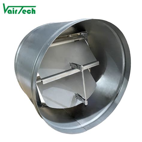 Hvac System Back Draught Dampers Galvanized Sheet Duct Air Back Draft