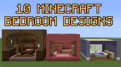 See more ideas about minecraft bedroom, minecraft, minecraft room. 10 Minecraft Bedroom Designs! - YouTube