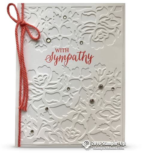 Check spelling or type a new query. CARD: Rose Wonder With Sympathy card | Stampin Up Demonstrator - Tami White - Stamp With Tami ...