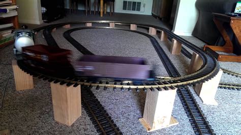 Inexpensive Lgb G Scale Model Train Bridge Youtube