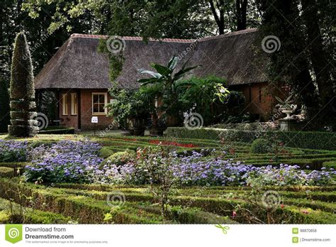 Old House And Garden Stock Photo Image Of Building 98870858