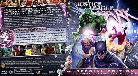 Staring amber heard, henry cavill, amy adams and connie nielsen. DC Universe: Justice League Dark (2017 - Blu-ray) Custom ...