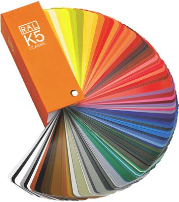 Ral Classic K K F K Colour Guides Swatches Charts Cards Fan
