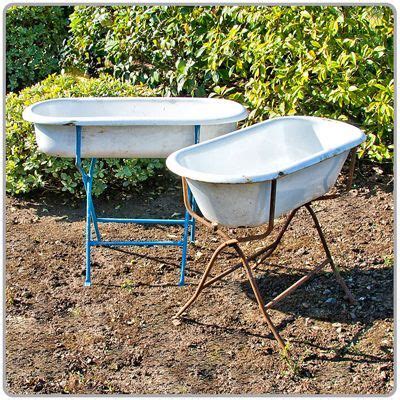 It is virtually impossible to get him to sit back down. Baby Bath Tub with Stand Available with blue or rustic ...