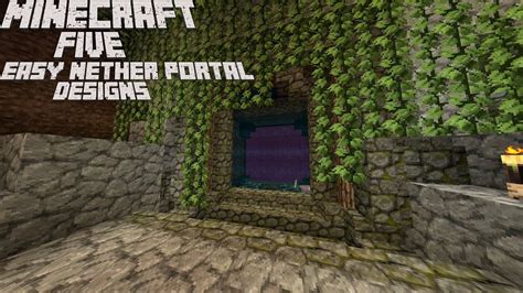 See more nether portal wallpaper, nether quartz wallpaper, minecraft nether wallpaper, twisting nether wallpaper, real life nether background, minecraft nether fortress looking for the best minecraft nether wallpaper? 5 Cool Nether Portal Designs in Minecraft - YouTube