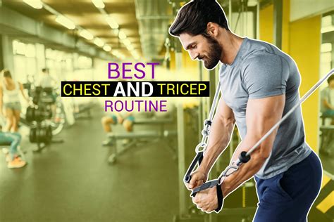 Best Mass Building Chest And Tricep Workout | Blog Dandk