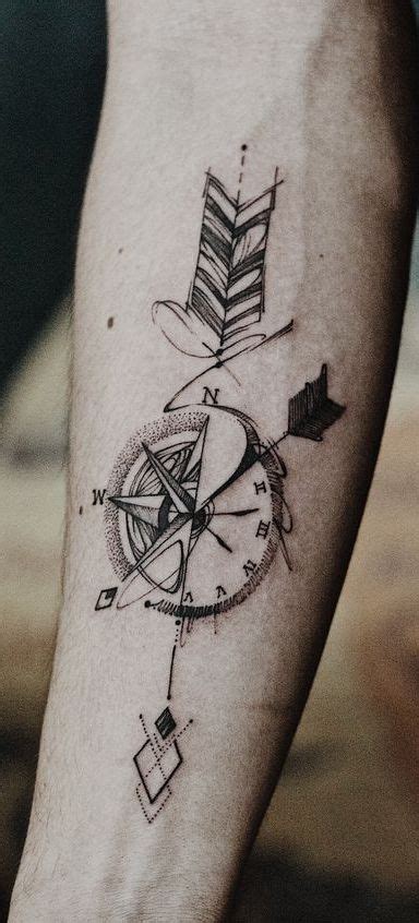 20 Compass Tattoo Ideas For Men And Women Inspirationfeed Compass