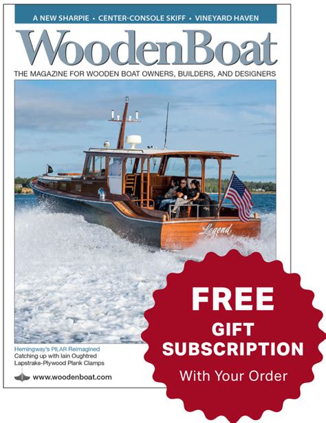 Woodenboat Magazine Renew Á T A Free T