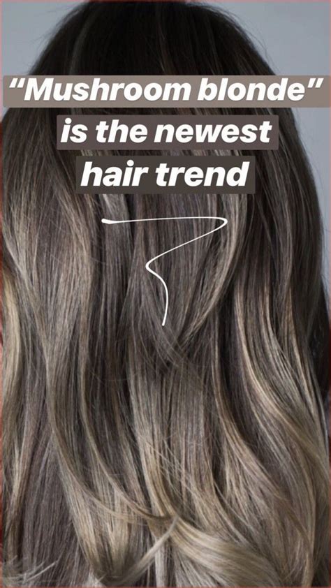 Melanin basically gives us darker skin and hair. Mushroom Blonde is the new hair color trend for blondes ...