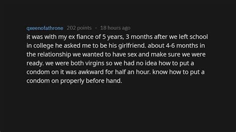 [ask reddit] first time losing virginity stories youtube