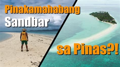 Panampangan Island The Longest Sandbar In The Philippines Welcome