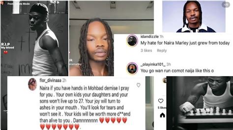 Naira Marley Arrested Over Mohbad Death Nigerians Wish Youtube