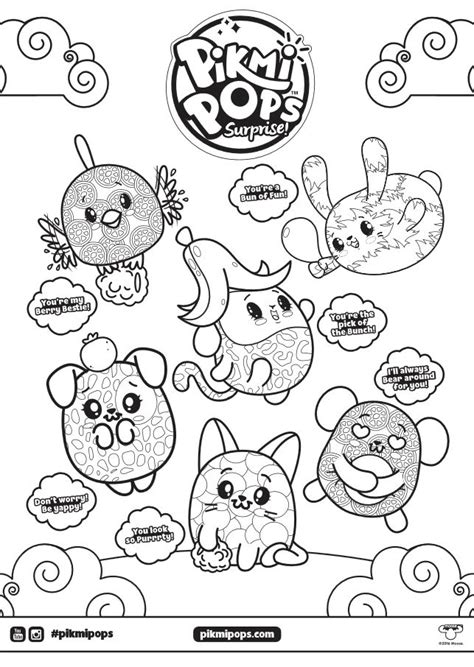 Free printable coloring pages for kids and adults. Pikmi Pops Coloring Page! Click the picture to go to the ...