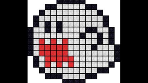 Mario Boo Pixel Art Hot Sex Picture