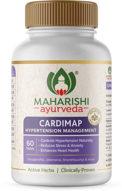 Maharishi Ayurveda Cardimap Normalises Blood Pressure Naturally Price