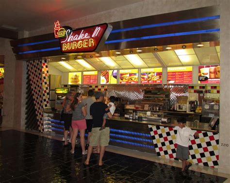 A quick bite to eat at one of the food courts on the strip offers relatively inexpensive fare, sometimes with dining options, and not necessarily the usual fare. Shake N' Burger - 18 Reviews - Fast Food - 3355 Las Vegas ...