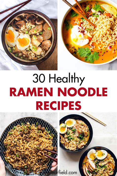 Season to taste with sea salt and pepper. 30 Healthy Ramen Noodle Recipes • Rose Clearfield