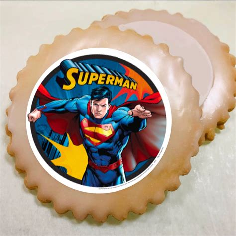 superman cake topper superman edible cake topper photo cake etsy