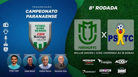 MARINGÁ FC x PSTC Paranaense 2024 AO VIVO YouTube