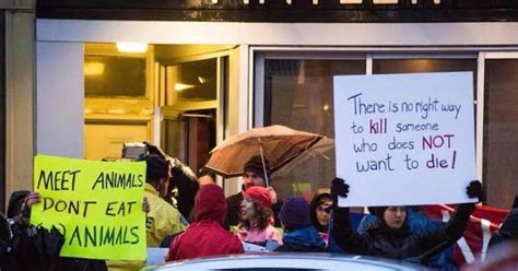Vegan Protesters Are Returning To Antler Restaurant Tonight