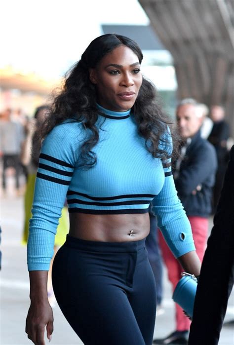 Serena Williams Sexy Spicy Navel Images Postimages
