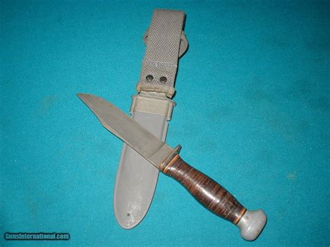 Excellent Usn Mk 1 Pal 1935 Knife With Scabbard