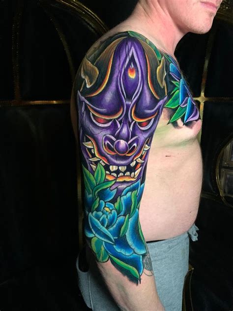 Hanya Japanese Sleeve Tattoo By Nathan Heywood At Redemption Tattoo