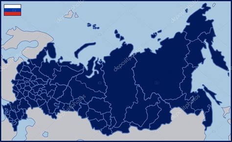 cartina muta della federazione russa tomveelers
