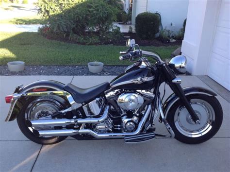 I had my hd fatboy painted it came out perfect, scott exceeded my expectations on price i brought him all my harley davidson street glide custom parts after meeting with them. Pampered 2003 HARLEY FAT BOY 100TH ANNIVERSARY - Low Miles ...