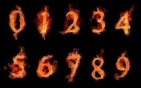 414 cool hd wallpapers and background images. Fire Numbers - Fireworks & Abstract Background Wallpapers ...
