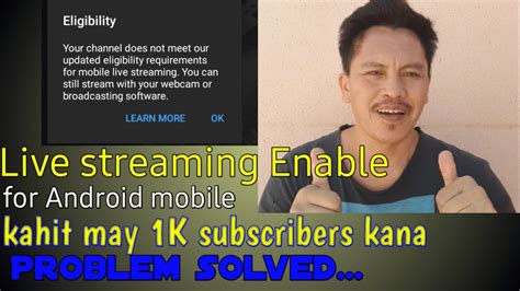 Sling tv was amongst the first live ott internet tv streaming service introduced to the world. Live Streaming Enable for mobile? problem solved... - YouTube