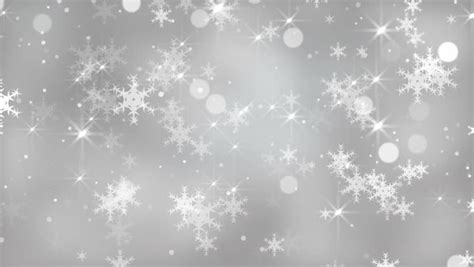 White Glitter Background Seamless Loop Winter Theme Vj Elegant