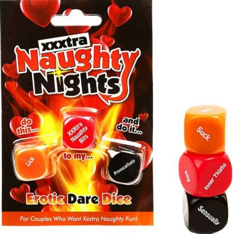 Xxxtra Naughty Nights Erotic Dare Dice Game Couple Fantasy Bedroom Sex Fun T 847878001162 Ebay