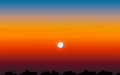 1920x1200 Resolution Dreamy Gradient Sunset 1200p Wallpaper