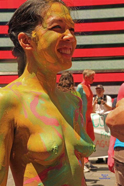 Body Painting Times Square Part November The Best Porn Website