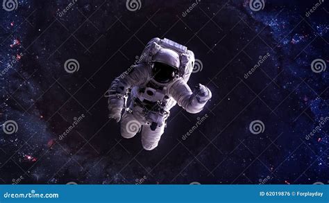 An Astronaut Floats Above Billions Of Stars Stars Stock Photo Image