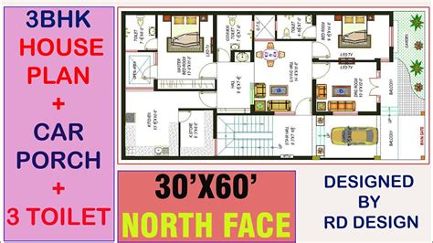 Ghar Ka Naksha 30x60 House Plan 30 By 60 House Design Makan Ka